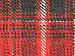 Image showing Tartan fabric background