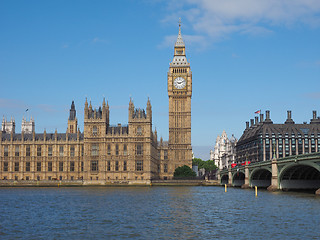 Image showing Houses of Parliament in London