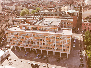 Image showing Retro looking Turin municipal building