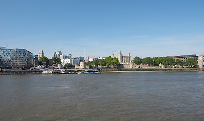 Image showing Tower Bridge in London