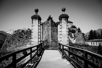 Image showing Fenestrelle Abandoned Fort