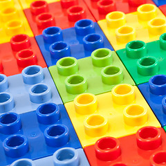 Image showing Building blocks background