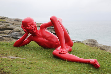 Image showing Sculpture by the Sea - Harbour