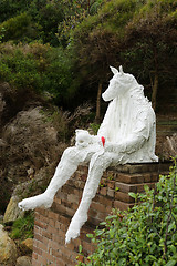 Image showing Sculpture by the Sea - Hamlets Lament