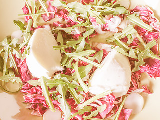 Image showing Retro looking Lettuce salad