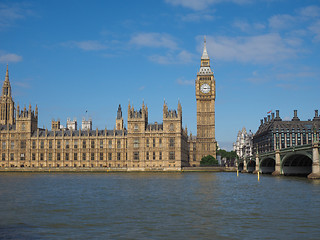 Image showing Houses of Parliament in London