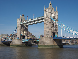 Image showing Tower Bridge in London