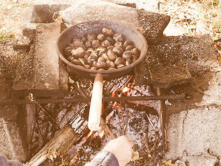 Image showing Retro looking Barbecue picture