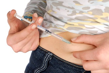 Image showing Insulin Injection