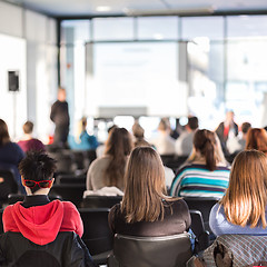 Image showing Lecture at university.