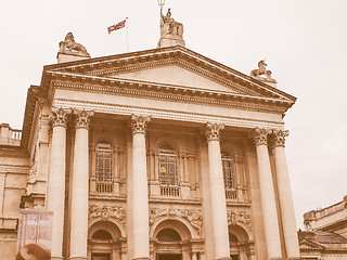 Image showing Retro looking Tate Britain in London