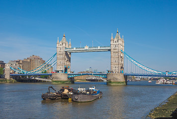 Image showing Tower Bridge in London