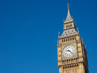 Image showing Big Ben in London