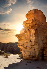 Image showing Rocks in canyon