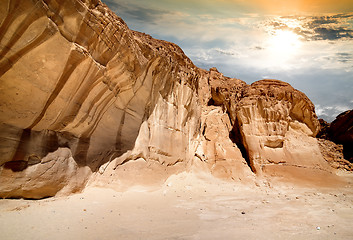 Image showing Mountains of canyon