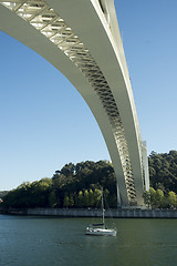 Image showing EUROPE PORTUGAL PORTO RIBEIRA PONTE DA ARRABIDA