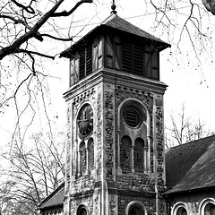 Image showing in cemetery  england europe old construction and    history