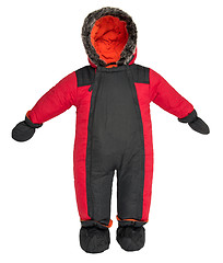 Image showing Childrens snowsuit fall