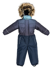 Image showing Childrens snowsuit fall