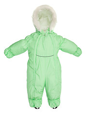 Image showing Childrens snowsuit fall