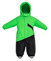 Image showing Childrens snowsuit fall