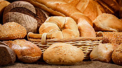 Image showing Breads and baked goods