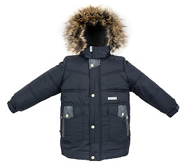 Image showing Warm jacket isolated