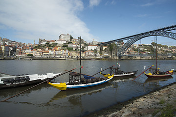 Image showing EUROPE PORTUGAL PORTO RIBEIRA OLD TOWN DOURO RIVER