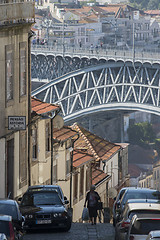 Image showing EUROPE PORTUGAL PORTO RIBEIRA OLD TOWN DOURO RIVER