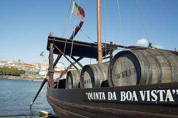 Image showing EUROPE PORTUGAL PORTO RIBEIRA OLD TOWN DOURO RIVER