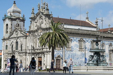 Image showing EUROPE PORTUGAL PORTO RIBEIRA OLD TOWN CHURCH