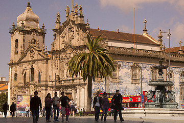 Image showing EUROPE PORTUGAL PORTO RIBEIRA OLD TOWN CHURCH