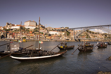 Image showing EUROPE PORTUGAL PORTO RIBEIRA OLD TOWN DOURO RIVER