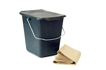 Image showing Compost can