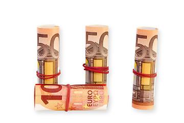 Image showing Euro Banknotes