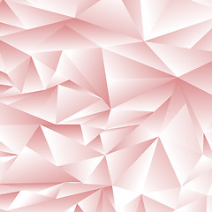 Image showing  Abstract Pink Polygonal Pattern