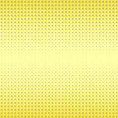 Image showing Yellow Halftone Patterns