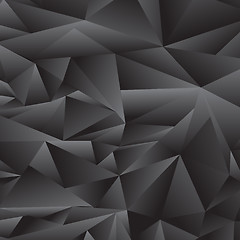 Image showing  Abstract Grey Polygonal Pattern