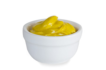 Image showing Mustard in a bowl