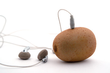 Image showing The kiwifruit - music player 1