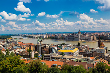 Image showing The building of the Parliament in Budapest, Hungary