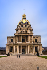 Image showing Chapel of Saint Louis des Invalides  in Paris.