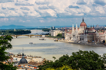 Image showing The building of the Parliament in Budapest, Hungary