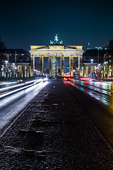 Image showing Brandenburg Gate in Berlin - Germany