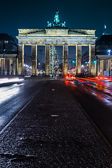 Image showing Brandenburg Gate in Berlin - Germany