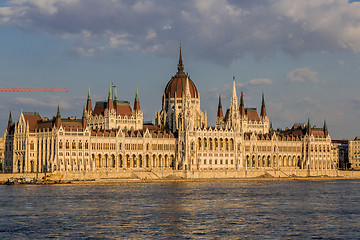 Image showing The building of the Parliament in Budapest, Hungary