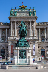 Image showing Vienna Hofburg Imperial Palace at day, - Austria