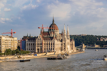 Image showing The building of the Parliament in Budapest, Hungary