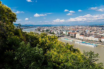 Image showing View of a building of the Hungarian parliament