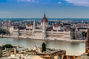 Image showing The building of the Parliament in Budapest, Hungary